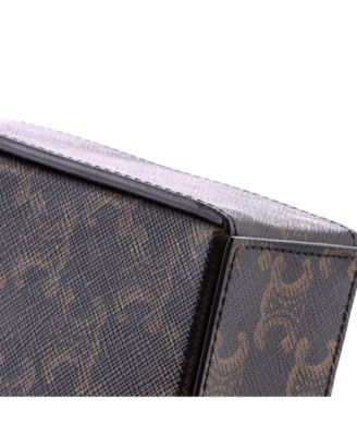 Triomphe Box Top Handle Bag Triomphe Coated Canvas