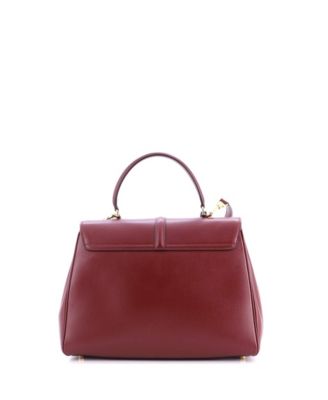 Medium 16 Top Handle Bag Smooth Calfskin
