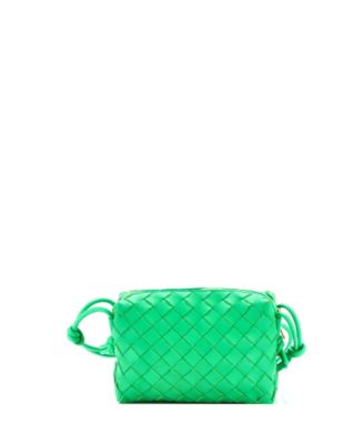 Mini Loop Crossbody Bag Intrecciato Nappa