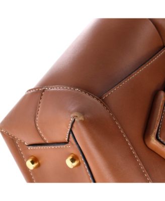 Medium Arco Bag Maxi Intrecciato Leather