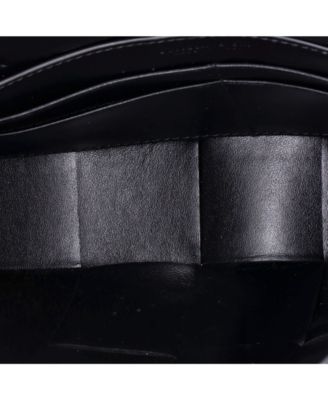 Cassette Pouch on Strap Maxi Intrecciato Leather