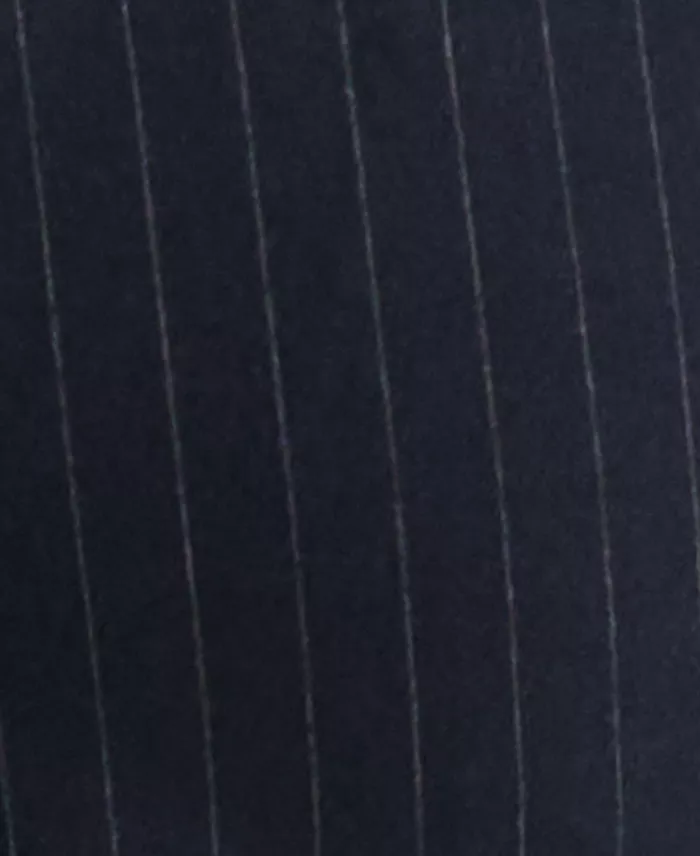 Men's Slim-Fit Navy Pinstripe Suit Separates Pants - thumbnail 7