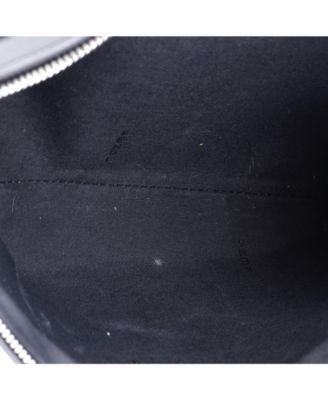 Medium Flat Zip Wristlet Pouch Zucca Denim