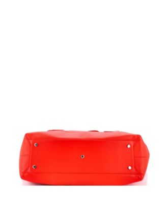 Maxi Arco Bag Intrecciato Leather