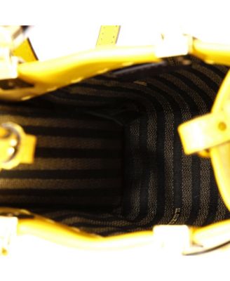 Mini Sunshine Shopper Tote Leather