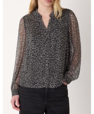 Women's Dragonfly Print Blouse