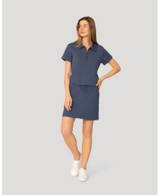 Women's Pique Polo Skort Set