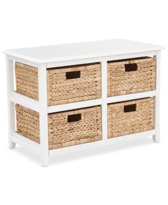 Office Star - Darina Double 2 Tier Storage Unit, Direct Ship