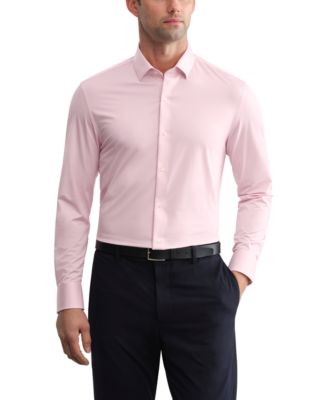 Men's Long-Sleeve Athletic Fit Dress Shirt