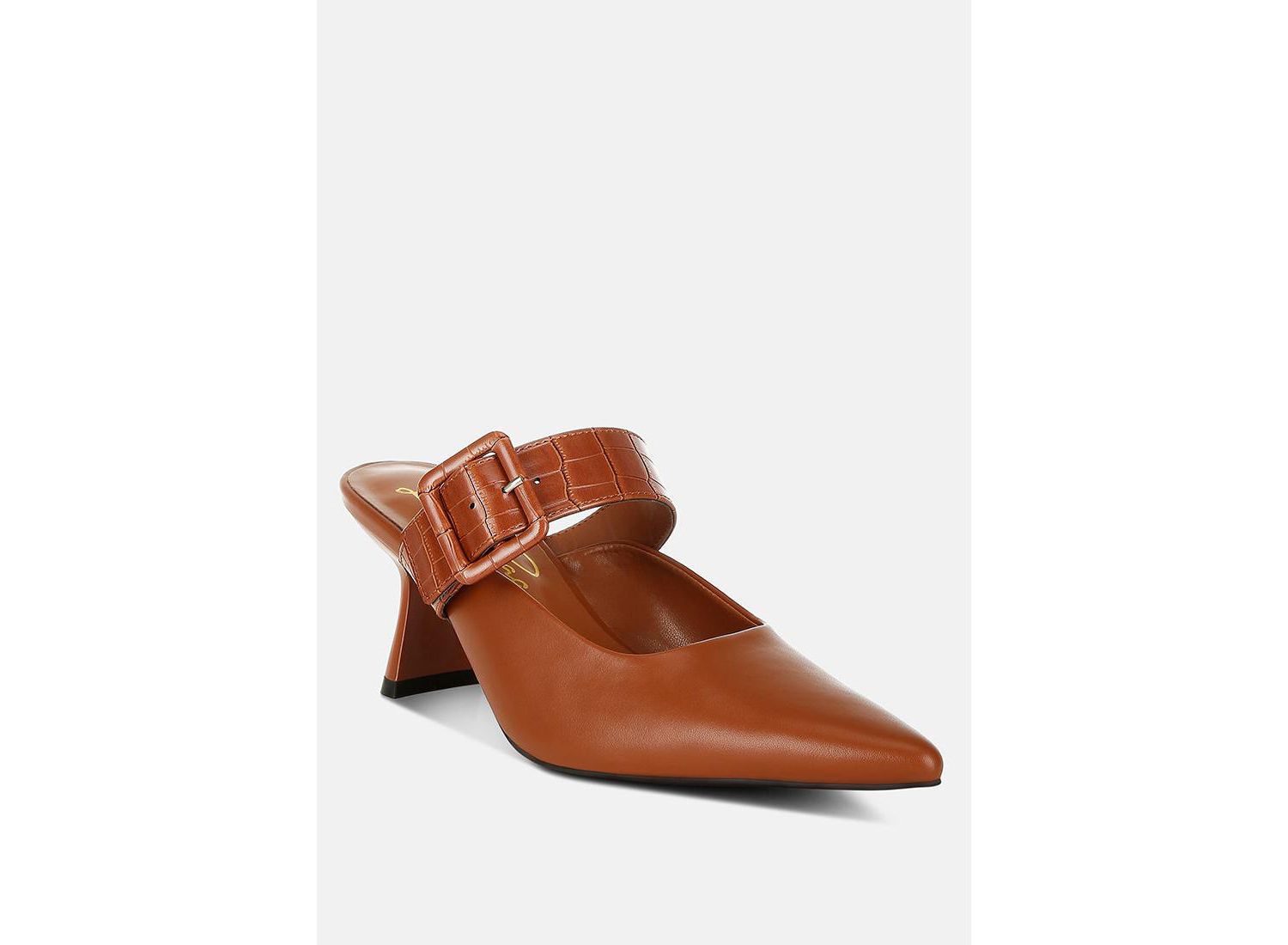 Womens Shein Star Slim Block Heel Mules