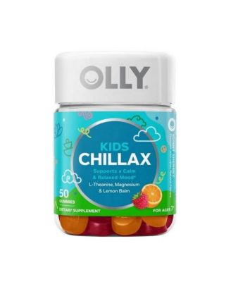 Kids Chillax Gummies Sunny Sherbet, 50 Count