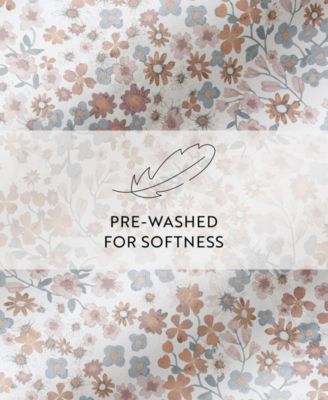 Long Staple 300-Thread Count Cotton Pattern 4-Pc. Sheet Set, King