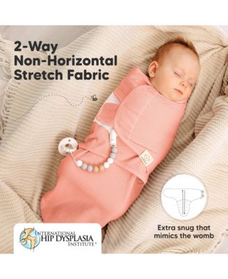 3pk Soothe Wren Swaddle Sleep Sacks, Organic Newborn Swaddles Wrap 0-3 Months, Soft Baby Wearable Blanket