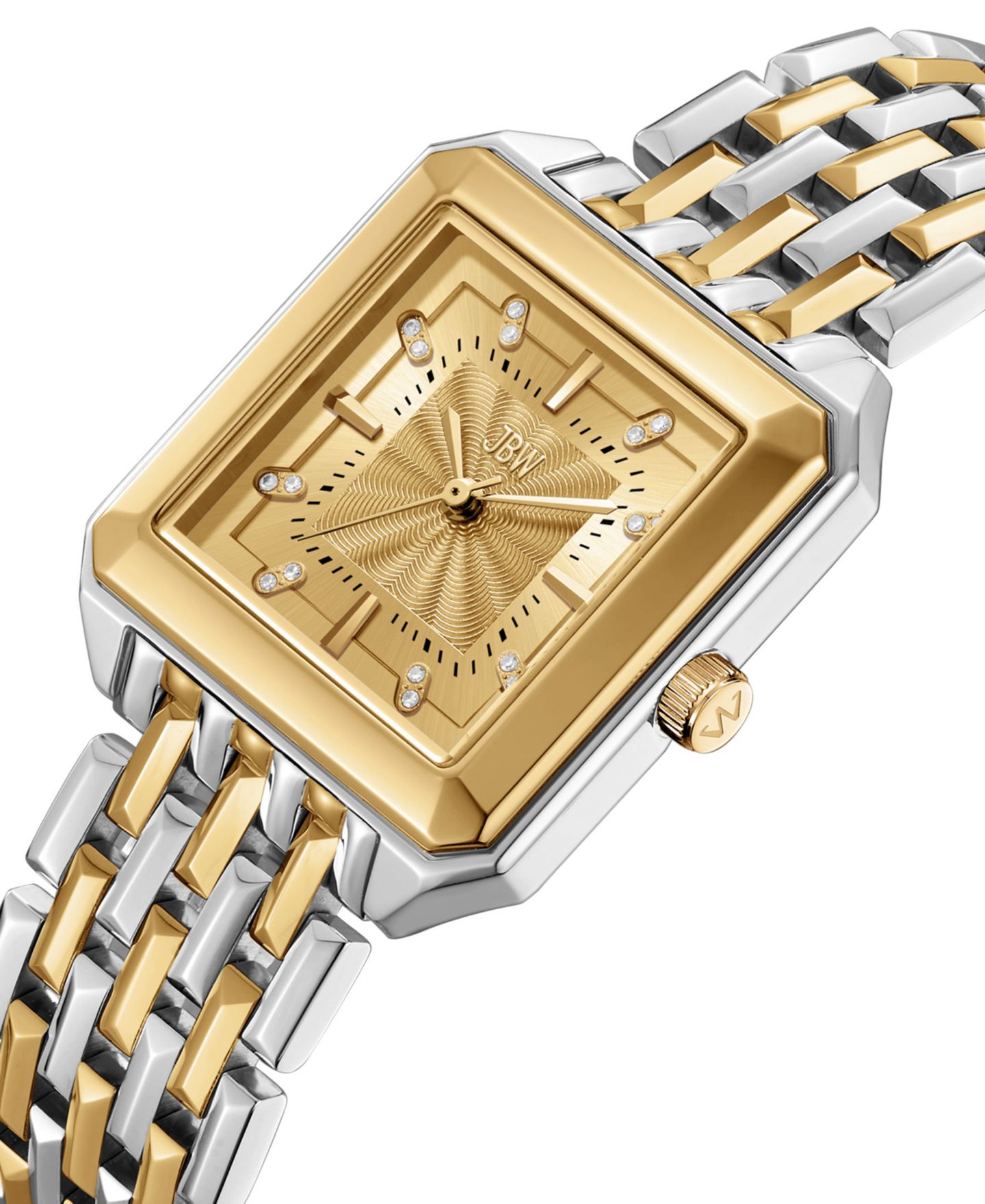 Женские часы Jbw Astra Two-Tone Stainless Steel Metal Watch, 29mm — фото 2