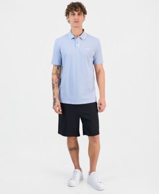 Men's Dalombi Button-Placket Polo Shirt