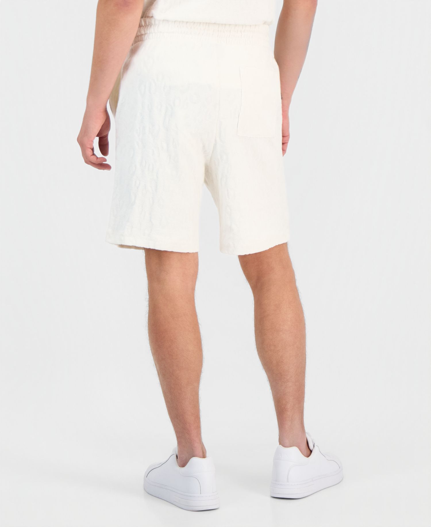 Men's Nagushort Cotton Jacquard Logo Shorts