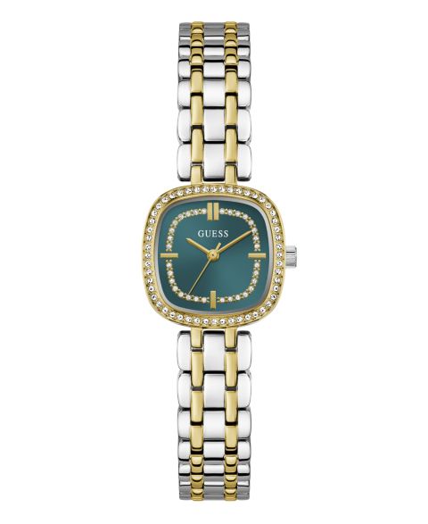 Женские часы GUESS Gold-Tone Stainless Steel Analog Watch, 25mm