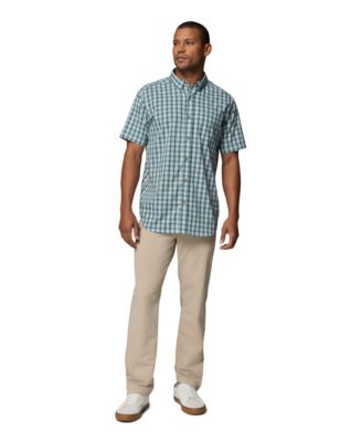 Men's Rapid Rivers Short-Sleeve Plaid Shirt