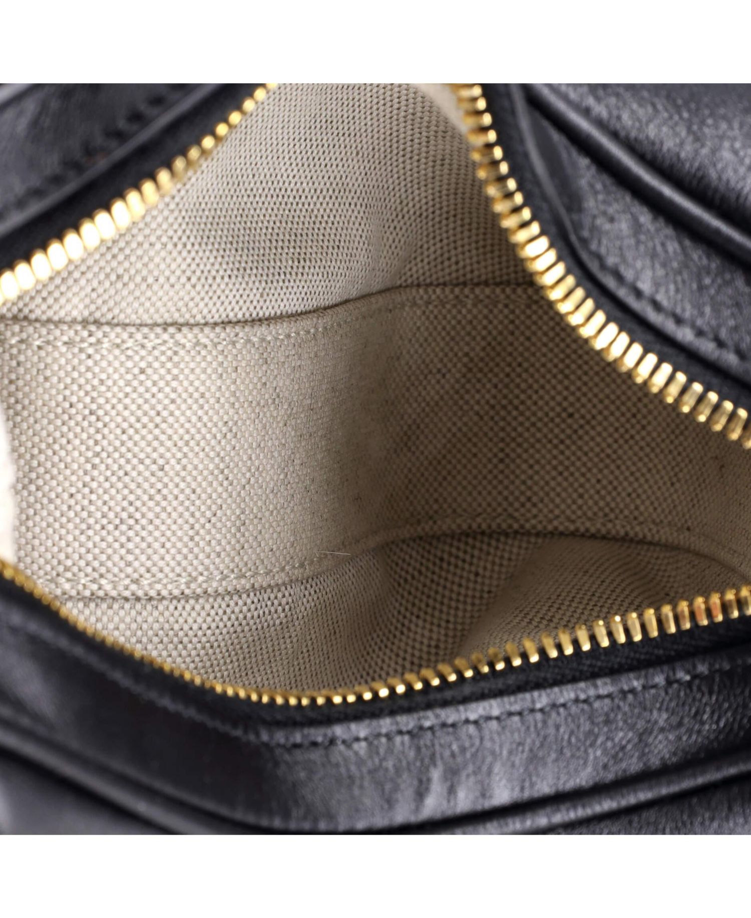 Small Attache Shoulder Bag Leather