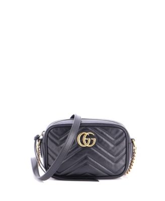 Mini GG Marmont Shoulder Bag Matelasse Leather
