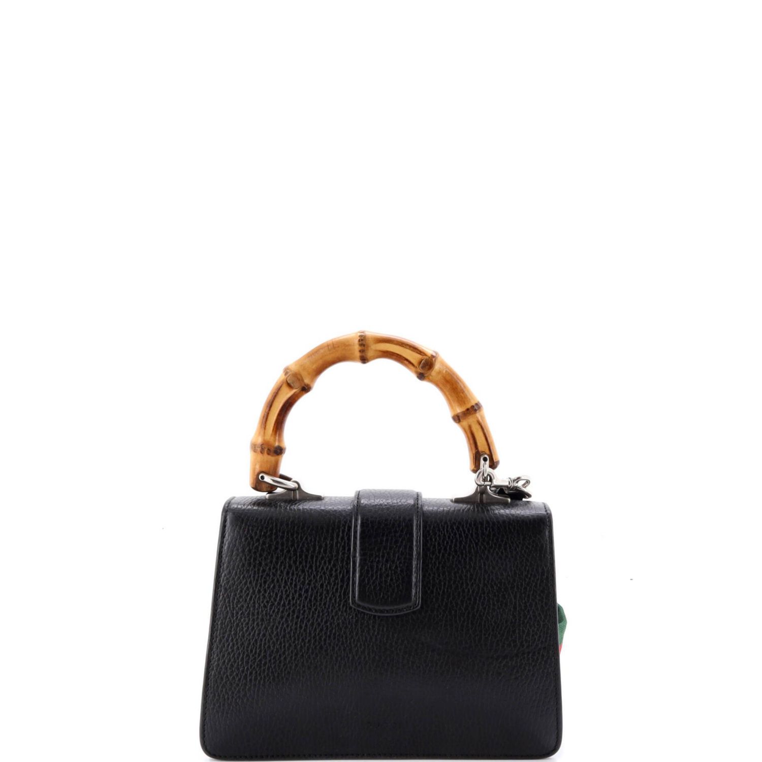 Mini Dionysus Bamboo Top Handle Bag Leather