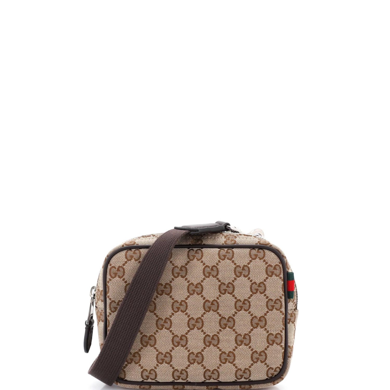 Mini Web Loop Camera Bag GG Canvas