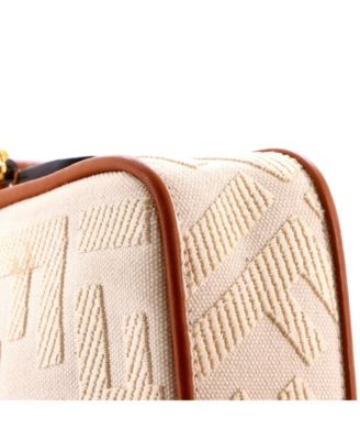 Mini Baguette NM Bag Zucca Embroidered Canvas