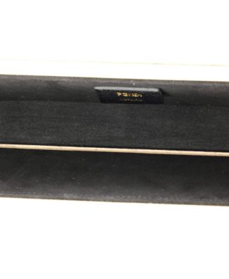 Logo Horizontal Box Crossbody Bag Leather