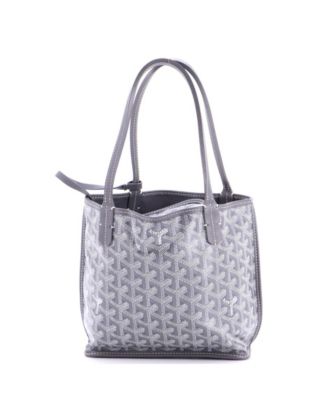 Mini Anjou Reversible Tote Coated Canvas