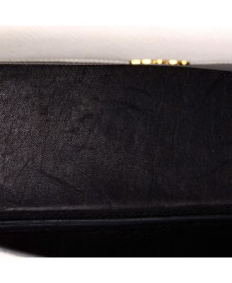 Large Cuir Double Tote Saffiano Leather