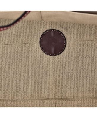 Large Cushion Tote Leather