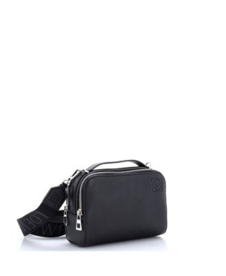 Mini Camera Crossbody Bag Leather