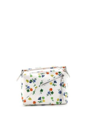 Small Puzzle Edge Bag Printed Leather