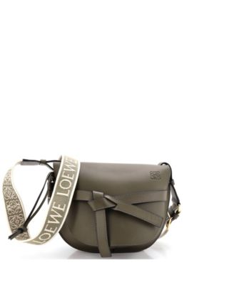 Small Gate Dual Shoulder Bag Leather