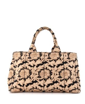 Large Canapa Tote Printed Canvas