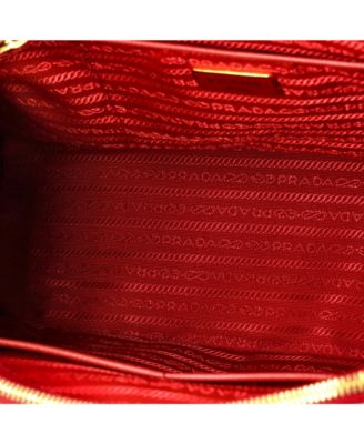 Medium Double Zip Lux Tote Saffiano Leather