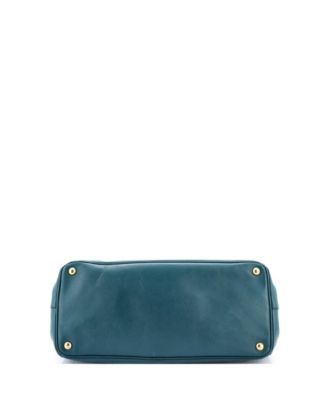 Large Lux Open Tote Saffiano Leather