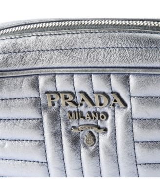 Small Camera Bag Diagramme Quilted Leather