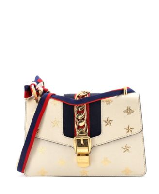 Small Sylvie Shoulder Bag Printed Leather