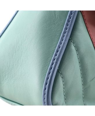 Mini GG Marmont Top Handle Flap Bag Diagonal Quilted Leather