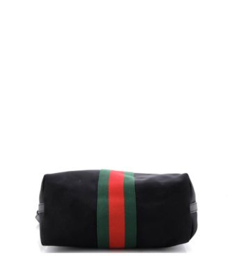 Medium Web Zip Tote Techno Canvas