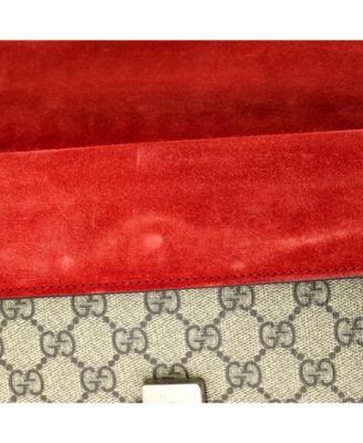 Small Dionysus Bag GG Coated Canvas with Crystal Embellished Metal