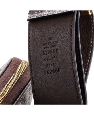 Small Ophidia Belt Bag GG Coated Canvas