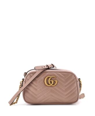 Small GG Marmont Shoulder Bag Matelasse Leather
