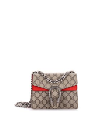 Mini Dionysus Bag GG Coated Canvas