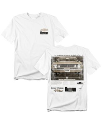 Men's Chevrolet Camaro Ad Front Back T-Shirt