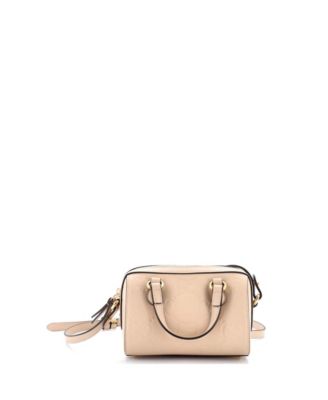 Mini Convertible Top Handle Bag Jumbo GG Embossed Leather