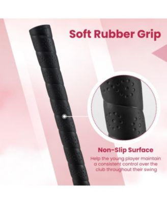 Junior 7 Iron for Kids with Fiberglass Shaft and Headcover