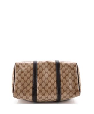 Medium Joy Boston Bag GG Coated Canvas