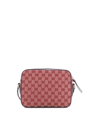 Small Horsebit 1955 Flap Pocket Camera Bag GG Canvas and Leather